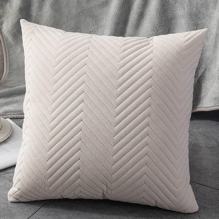 Transform Your Space with Stylish Korean Modern Striped Pillowcase - A Chic Home Essential - Très Elite