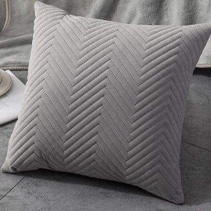 Transform Your Space with Stylish Korean Modern Striped Pillowcase - A Chic Home Essential - Très Elite