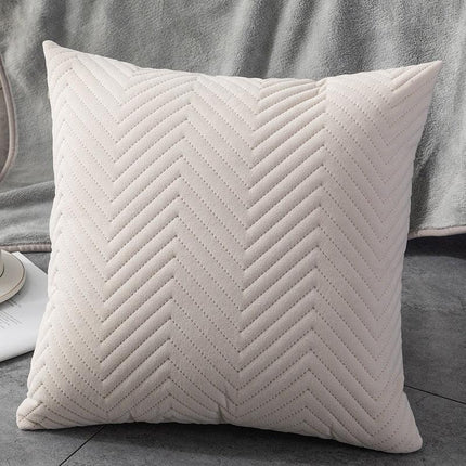 Transform Your Space with Stylish Korean Modern Striped Pillowcase - A Chic Home Essential - Très Elite
