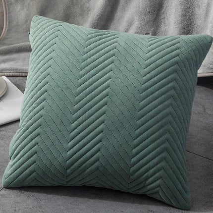 Transform Your Space with Stylish Korean Modern Striped Pillowcase - A Chic Home Essential - Très Elite