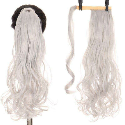 Transformative 24-Inch Magic Sticker Ponytail Extension