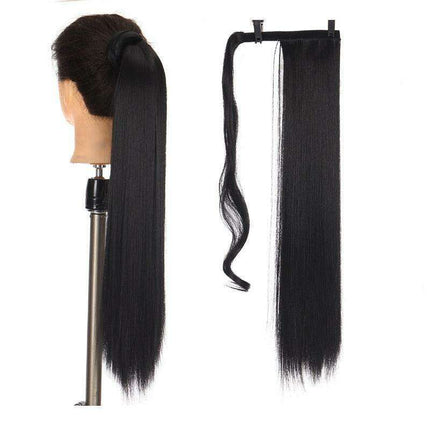 Transformative 24-Inch Magic Sticker Ponytail Extension