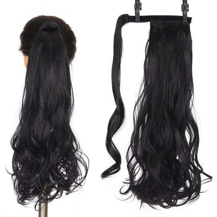 Transformative 24-Inch Magic Sticker Ponytail Extension