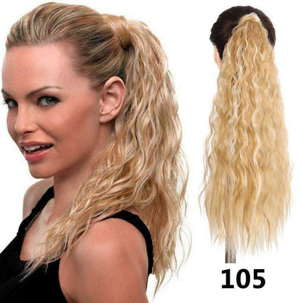 Transformative 24-Inch Magic Sticker Ponytail Extension