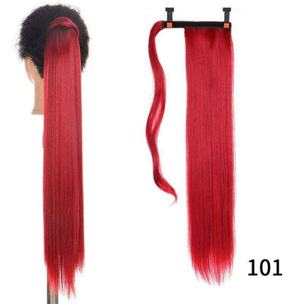 Transformative 24-Inch Magic Sticker Ponytail Extension