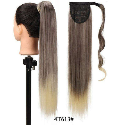 Transformative 24-Inch Magic Sticker Ponytail Extension