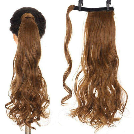 Transformative 24-Inch Magic Sticker Ponytail Extension