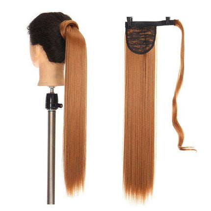 Transformative 24-Inch Magic Sticker Ponytail Extension