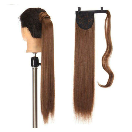 Transformative 24-Inch Magic Sticker Ponytail Extension