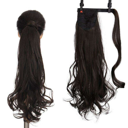 Transformative 24-Inch Magic Sticker Ponytail Extension