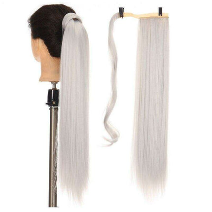 Transformative 24-Inch Magic Sticker Ponytail Extension