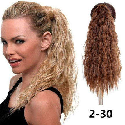 Transformative 24-Inch Magic Sticker Ponytail Extension