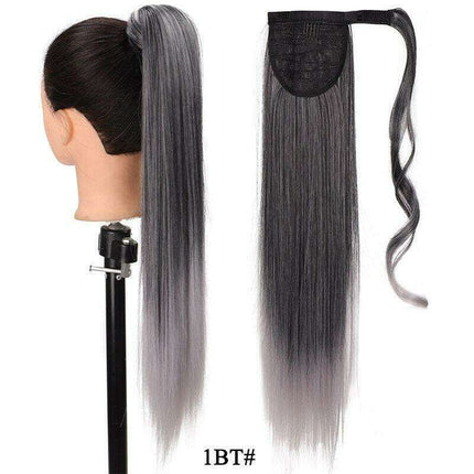 Transformative 24-Inch Magic Sticker Ponytail Extension
