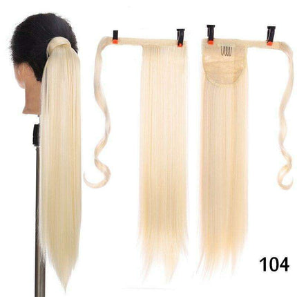 Transformative 24-Inch Magic Sticker Ponytail Extension