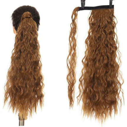 Transformative 24-Inch Magic Sticker Ponytail Extension