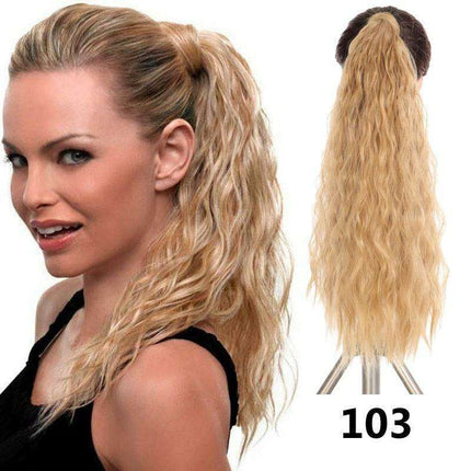 Transformative 24-Inch Magic Sticker Ponytail Extension