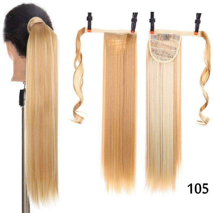 Transformative 24-Inch Magic Sticker Ponytail Extension