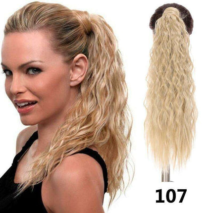 Transformative 24-Inch Magic Sticker Ponytail Extension