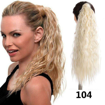 Transformative 24-Inch Magic Sticker Ponytail Extension