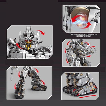 Transforming Megatron Mega Commander 4052PCS Robot Building Set - Ultimate Playtime Adventure for Boys - Très Elite