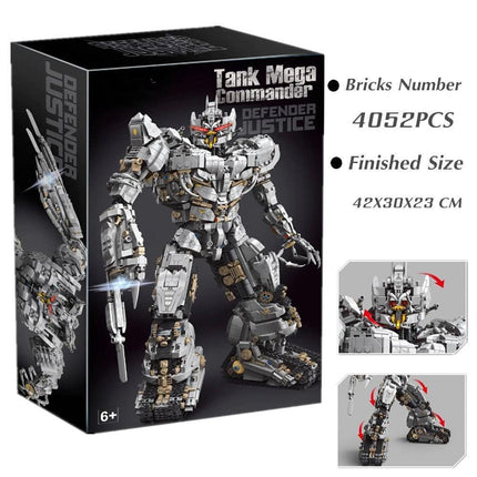 Transforming Megatron Mega Commander 4052PCS Robot Building Set - Ultimate Playtime Adventure for Boys - Très Elite