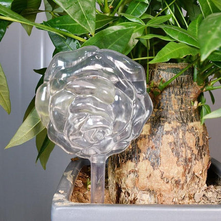 Transparent Automatic Drip Irrigation System for Indoor Plant Care with Water Level Monitor - Très Elite