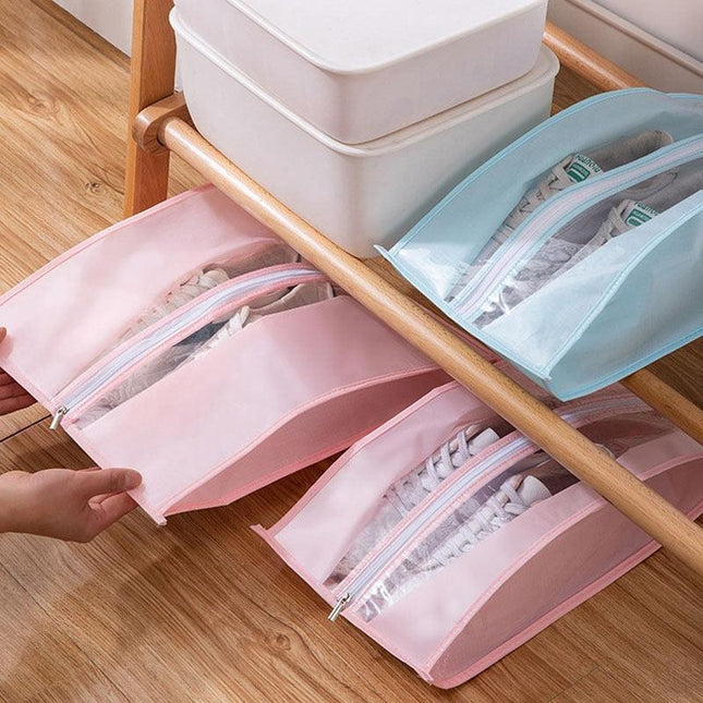 Transparent Shoe Storage Bag: Durable PEVA, Dust and Water Resistant for Ultimate Shoe Care