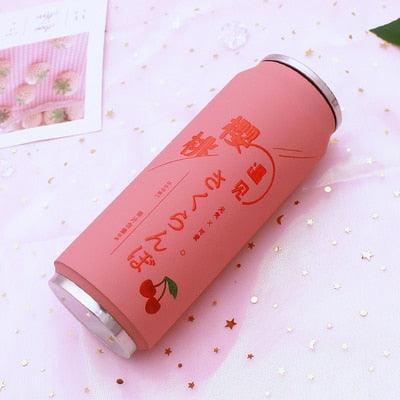 Trendy Candy-Hued Stainless Steel Tumbler with Vibrant Straw - Très Elite