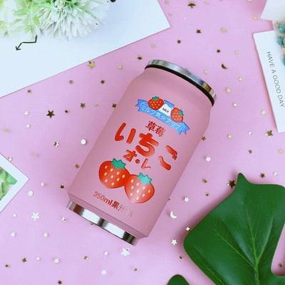 Trendy Candy-Hued Stainless Steel Tumbler with Vibrant Straw - Très Elite