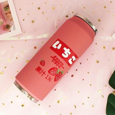Trendy Candy-Hued Stainless Steel Tumbler with Vibrant Straw - Très Elite