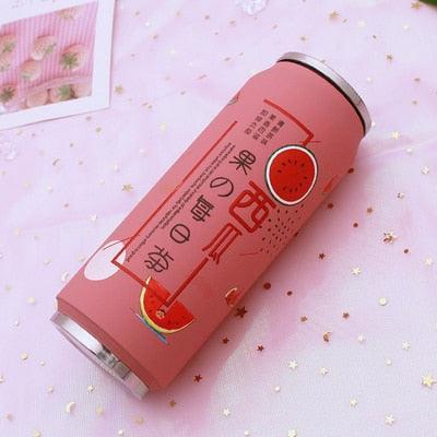 Trendy Candy-Hued Stainless Steel Tumbler with Vibrant Straw - Très Elite