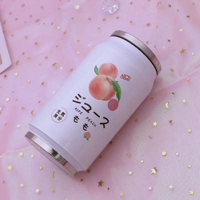 Trendy Candy-Hued Stainless Steel Tumbler with Vibrant Straw - Très Elite