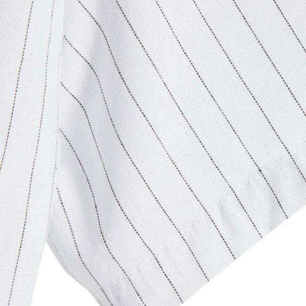 Trendy Casual Striped Short Sleeve Top for Men with Dropped Shoulder Design - Très Elite