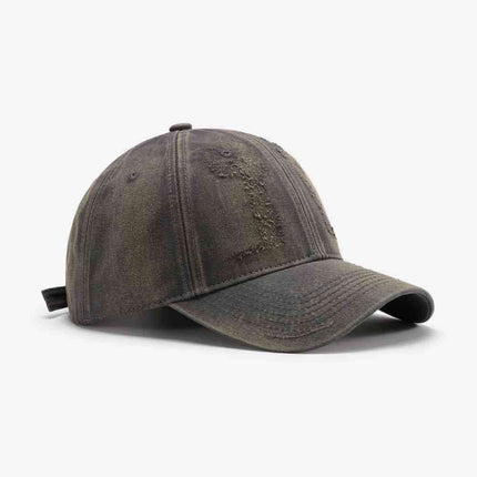 Trendy Distressed Cotton Adjustable Baseball Cap for Urban Style - Très Elite