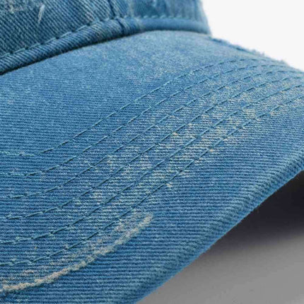 Trendy Distressed Cotton Adjustable Baseball Cap for Urban Style - Très Elite