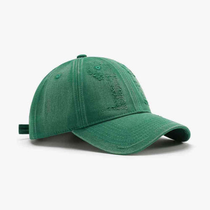 Trendy Distressed Cotton Adjustable Baseball Cap for Urban Style - Très Elite