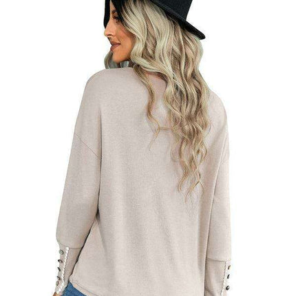 Trendy Drop Shoulder Top - Essential Casual Wear for Women