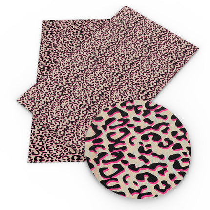 Trendy Leopard Print Synthetic Leather: Elevate Your DIY Style - Très Elite