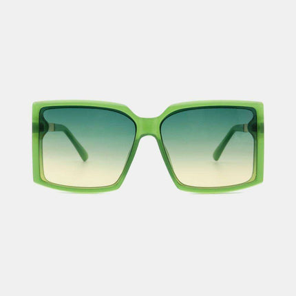 Trendy Square Sunglasses with Durable Hybrid Temples for Ultimate UV Protection - Très Elite