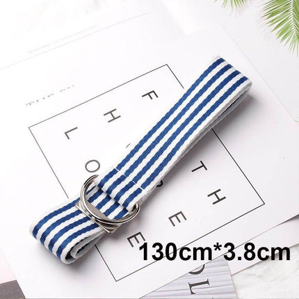 Trendy Unisex Harajuku Letter Printed Canvas Belt - Essential Accessory for Style Aficionados..