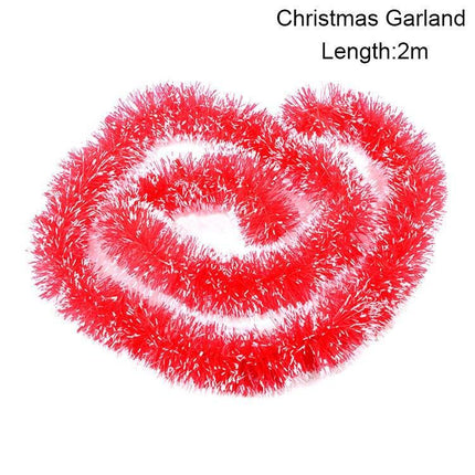 Twinkling PVC Holiday Garland - Enchanting Christmas Decoration - Très Elite
