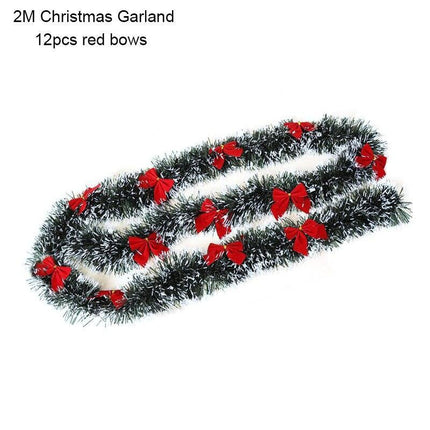 Twinkling PVC Holiday Garland - Enchanting Christmas Decoration - Très Elite