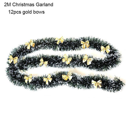 Twinkling PVC Holiday Garland - Enchanting Christmas Decoration - Très Elite