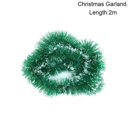 Twinkling PVC Holiday Garland - Enchanting Christmas Decoration - Très Elite