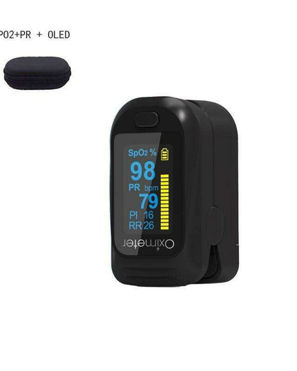 Compact Dual-Color OLED Finger Pulse Oximeter for Accurate Health Tracking