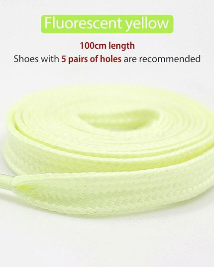 Radiant Nighttime Shoelaces - Shine Bright with Vibrant Glow