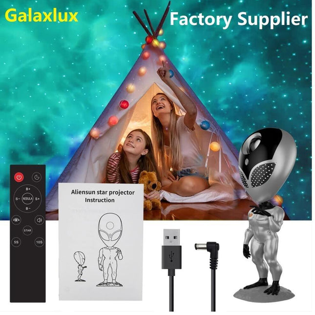 UFO-Themed Star Projector: Your Gateway to a Serene Night Sky Experience - Très Elite