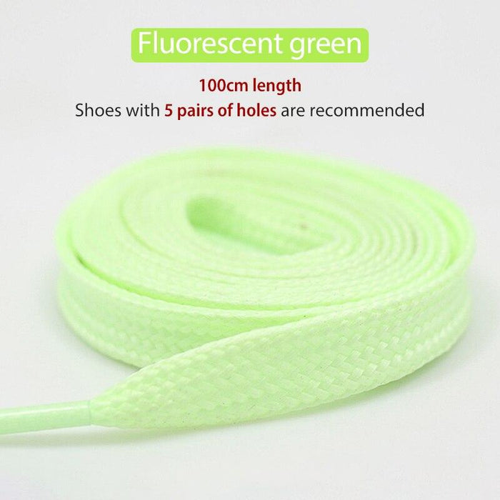 Radiate Your Footwear with Glow-in-the-Dark Laces - Twin Pack