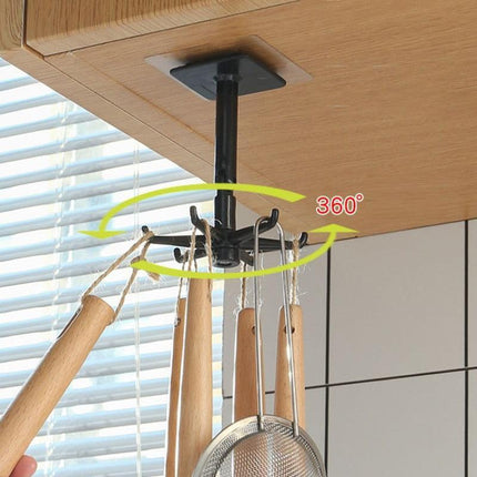 Ultimate 360-Degree Rotating Hook Storage System for Exceptional Space Management - Très Elite