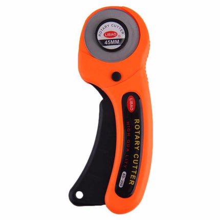 Ultimate 45mm Stainless Steel Rotary Cutter for Seamless Fabric Precision - Très Elite